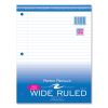 Loose Leaf Paper, 8 x 10.5, 3-Hole Punched, Wide Rule, White, 150 Sheets/Pack, 24 Packs/Carton, Ships in 4-6 Business Days2