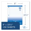 Loose Leaf Paper, 8 x 10.5, 3-Hole Punched, College Rule, White, 150 Sheets/Pack, 24 Packs/Carton, Ships in 4-6 Business Days2