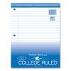 Loose Leaf Paper, 8 x 10.5, 3-Hole Punched, College Rule, White, 150 Sheets/Pack, 24 Packs/Carton, Ships in 4-6 Business Days4