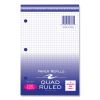 Graph Filler Paper, 3-Hole, Quadrille: 5 sq in, (100) 8.5 x 5.5 Sheets, 48/Carton, Ships in 4-6 Business Days3