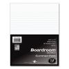 Boardroom Gummed Pad, Wide Rule, 50 White 8.5 x 11 Sheets, 72/Carton, Ships in 4-6 Business Days5