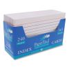 Trayed Index Cards, Narrow Rule, 3 x 5, 240 Cards/Tray, 36/Carton, Ships in 4-6 Business Days2