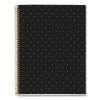 MR M Fashion Notebook, 4-Subject, Med/College Rule, Black Dots Cover, (120) 11 x 8.5 Sheets, 5/CT, Ships in 4-6 Business Days2