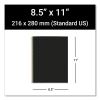 MR M Fashion Notebook, 4-Subject, Med/College Rule, Black Dots Cover, (120) 11 x 8.5 Sheets, 5/CT, Ships in 4-6 Business Days3