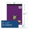 Kids Doodle Pad, 80 White 9 x 12 Sheets, 12/Carton, Ships in 4-6 Business Days5