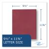 Pocket Folder, 0.5" Capacity, 11 x 8.5, Scarlet, 25/Box, 10 Boxes/Carton, Ships in 4-6 Business Days3