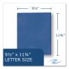 Pocket Folder, 0.5" Capacity, 11 x 8.5, Dark Blue, 25/Box, 10 Boxes/Carton, Ships in 4-6 Business Days2