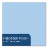 Pocket Folder, 0.5" Capacity, 11 x 8.5, Light Blue, 25/Box, 10 Boxes/Carton, Ships in 4-6 Business Days6