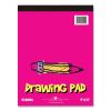 Kids Drawing Pad, 40 White 9 x 12 Sheets, 12/Carton, Ships in 4-6 Business Days3