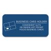 Pocket Folder with 3 Fasteners, 0.5" Capacity, 11 x 8.5, Dark Blue, 25/Box, 10 Boxes/Carton, Ships in 4-6 Business Days4