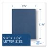 Pocket Folder with 3 Fasteners, 0.5" Capacity, 11 x 8.5, Dark Blue, 25/Box, 10 Boxes/Carton, Ships in 4-6 Business Days6