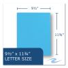 Pocket Folder with 3 Fasteners, 0.5" Capacity, 11 x 8.5, Light Blue, 25/Box, 10 Boxes/Carton, Ships in 4-6 Business Days2
