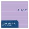 Enviroshades Legal Notepads, 50 Orchid 8.5 x 11.75 Sheets, 72 Notepads/Carton, Ships in 4-6 Business Days7