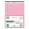 Enviroshades Legal Notepads, 50 Pink 8.5 x 11.75 Sheets, 72 Notepads/Carton, Ships in 4-6 Business Days2