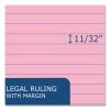 Enviroshades Legal Notepads, 50 Pink 8.5 x 11.75 Sheets, 72 Notepads/Carton, Ships in 4-6 Business Days7