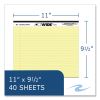 WIDE Landscape Format Writing Pad, Medium/College Rule, 40 Canary 11 x 9.5 Sheets, 18/Carton, Ships in 4-6 Business Days7