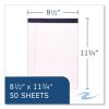 Legal Pad, 50 White 8.5 x 11 Sheets, 72/Carton, Ships in 4-6 Business Days7