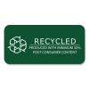Environotes Recycled Index Cards, Narrow Rule, 3 x 5 White, 100 Cards, 36/Carton, Ships in 4-6 Business Days4