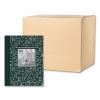 Lab and Science Notebook, Quadrille Rule (5 sq in), Green Marble Cover, (60) 10.13 x 7.88 Sheets, 24/CT,Ships in 4-6 Bus Days5