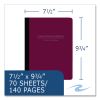 Poly Flex Composition Notebook, Med/College Rule, Asst Cover, (70) 9.75 x 7.5 Sheet, 24/CT, Ships in 4-6 Business Days3