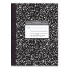 Hardcover Marble Composition Book, Unruled, Black Marble Cover, (80) 10.25 x 7.88 Sheets, 24/CT, Ships in 4-6 Business Days2