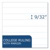 Flexible Cover Marble Composition Book, Med/College Rule, Asst Cover, (80) 10.25 x 7.88 Sheet, 48/CT, Ships in 4-6 Bus Days3