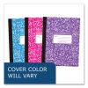 Flexible Cover Marble Composition Book, Med/College Rule, Asst Cover, (80) 10.25 x 7.88 Sheet, 48/CT, Ships in 4-6 Bus Days4