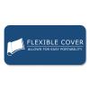 Flexible Cover Composition Notebook, Wide/Legal Rule, Black Marble Cover, (60) 10 x 8 Sheet, 72/CT, Ships in 4-6 Bus Days3