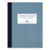 Lab and Science Chemistry Notebook, Narrow Rule, Blue Cover, (60) 9.25 x 7.5 Sheets,  24/Carton, Ships in 4-6 Business Days4