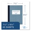 Lab and Science Chemistry Notebook, Narrow Rule, Blue Cover, (60) 9.25 x 7.5 Sheets,  24/Carton, Ships in 4-6 Business Days6