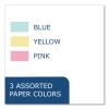 Colored Index Cards, 3 x 5, Assorted Colors, 100/Pack, 36 Packs/Carton, Ships in 4-6 Business Days6