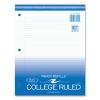 Loose Leaf Paper, 8.5 x 11, 3-Hole Punched, College Rule, White, 500 Sheets/Pack, 5 Packs/Carton, Ships in 4-6 Business Days2