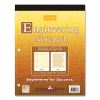 Covered Engineering Pad, 5 sq/in Quadrille Rule, 80 Buff 8.5 x 11 Sheets, 24/Carton, Ships in 4-6 Business Days8