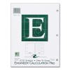 Engineer Pad, (1.25" Margin), Quad Rule (5 sq/in, 1 sq/in), 200 Lt Green 8.5x11 Sheets/Pad, 12/CT, Ships in 4-6 Business Days2