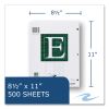 Engineer Filler Paper, 3-Hole, Frame Format/Quad Rule (5 sq/in, 1 sq/in) 500 Sheets/PK, 5/Carton, Ships in 4-6 Business Days5