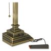 V-Light LED Banker's Lamp with Green Shade and USB Charging Port3