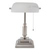 V-Light LED Bankers Lamp with Frosted Shade3