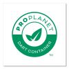 Compostable Paper Hot Cups, ProPlanet Seal, 10 oz, White/Green, 1,000/Carton2