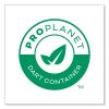 Compostable Paper Hot Cups, ProPlanet Seal, 10 oz, White/Green, 50/Pack2