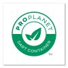 Compostable Paper Hot Cups, ProPlanet Seal, 12 oz, White/Green, 1,000/Carton2