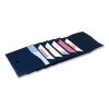 Slide and View Expanding File, 6 Sections, Hook/Loop Closure, Letter Size, Navy Blue2