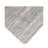 Cushion-Step Marbleized Rubber Mat, 24 x 36, Gray3