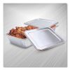 Half Steam Table Pan Lids, Full Curl, 11.16 x 0.62 x 12.75, 100/Carton2