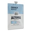 Alterra French Roast Coffee Freshpack, French Roast, 0.32 oz Pouch, 100/Carton2