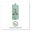 The Bright Tea Co. Peppermint Herbal Tea Freshpack, Peppermint, 0.07 oz Pouch, 100/Carton8