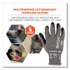 ProFlex 7043 ANSI A4 Nitrile Coated CR Gloves, Gray, Medium, 12 Pairs, Ships in 1-3 Business Days2