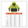 GloWear 8275 Class 2 Heavy-Duty Hi-Vis Workwear Sherpa Lined Jacket, Large, Lime, Ships in 1-3 Business Days4