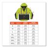 GloWear 8275 Class 2 Heavy-Duty Hi-Vis Workwear Sherpa Lined Jacket, 2X-Large, Lime, Ships in 1-3 Business Days4