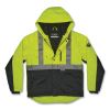 GloWear 8275 Class 2 Heavy-Duty Hi-Vis Workwear Sherpa Lined Jacket, 3X-Large, Lime, Ships in 1-3 Business Days9