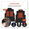 N-Ferno 6495 Rechargeable Heated Vest with Batter Power Bank, Fleece/Polyester, Small, Black, Ships in 1-3 Business Days7